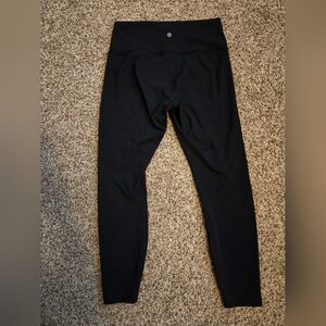 Lululemon Wunder Under Hi-Rise 25" Inseam Black Size 10